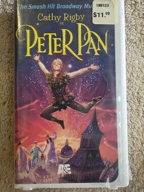 Peter Pan VHS Cathy Rigby Broadway Musical A&E New Sealed AAE-17855